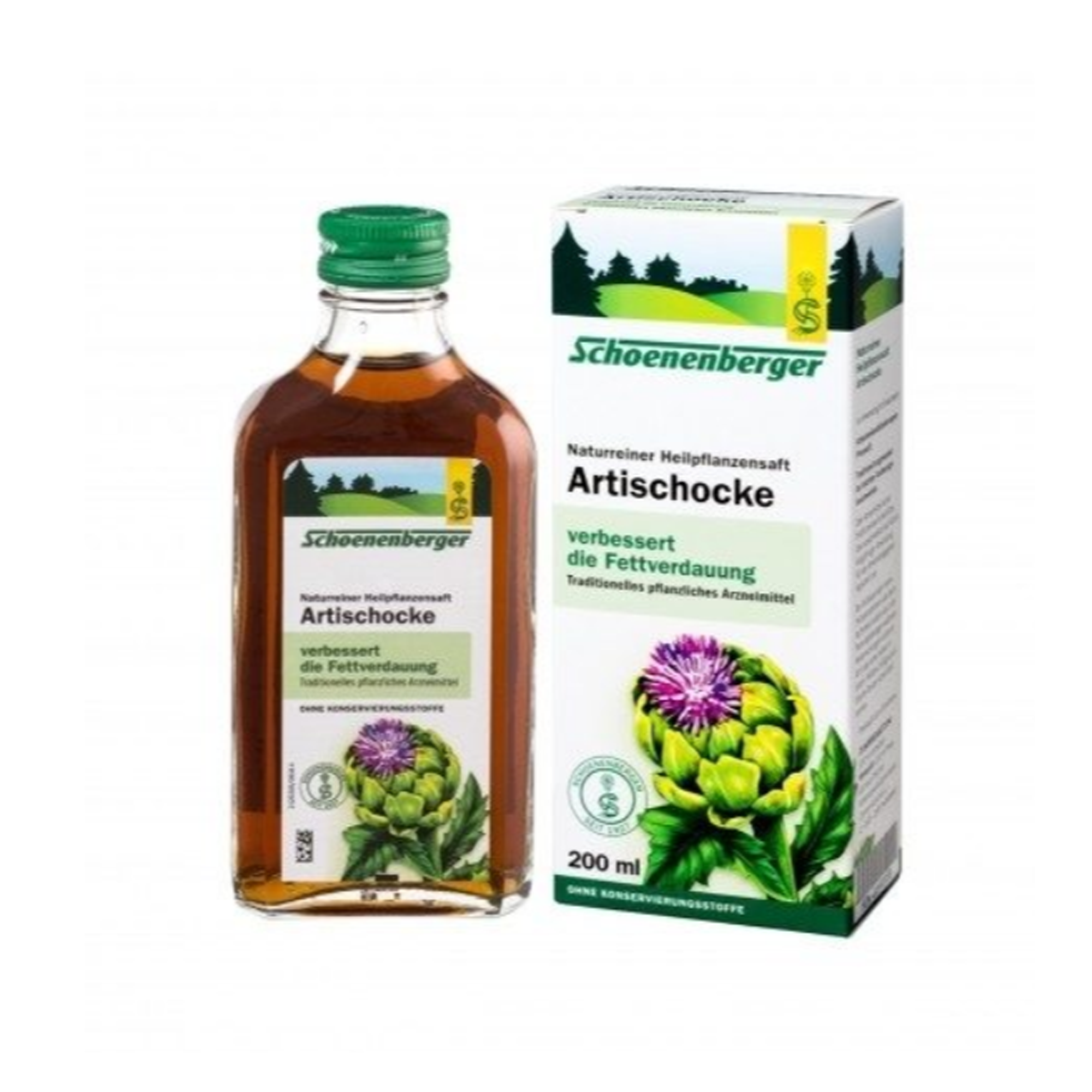 Schoenenberger 有機朝鮮薊純鮮壓汁 (200ml) (31301)