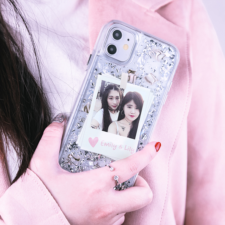 閨蜜合照貝拉殼 - (訂製照片) iPhone客製化手機殼