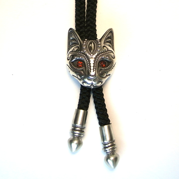 BBM 石榴石眼貓 Bolo Tie