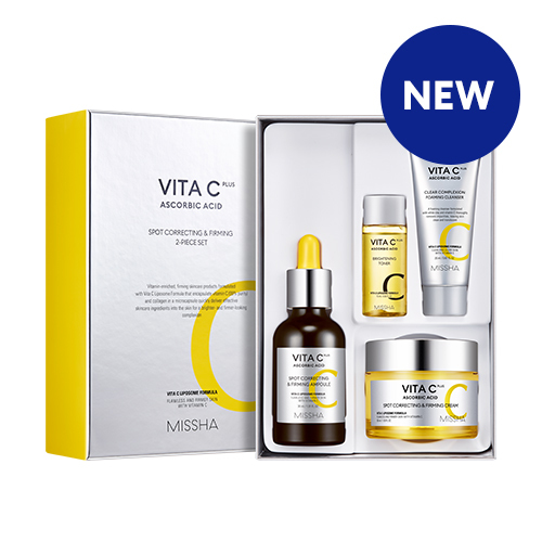 Missha Vita C Ascorbic Acid Spot Correcting & Firming 2-Piece Set
