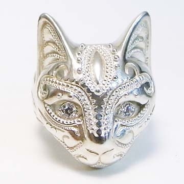 BBM 貓戒（Diamond eyes, Unoxidized）