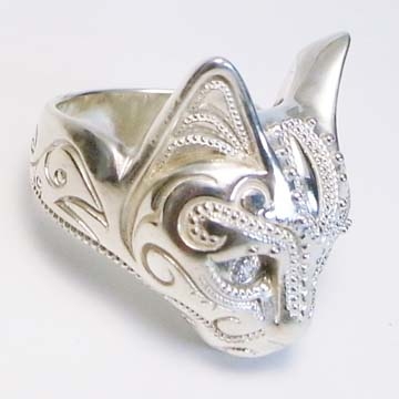 BBM 貓戒（Diamond eyes, Unoxidized）