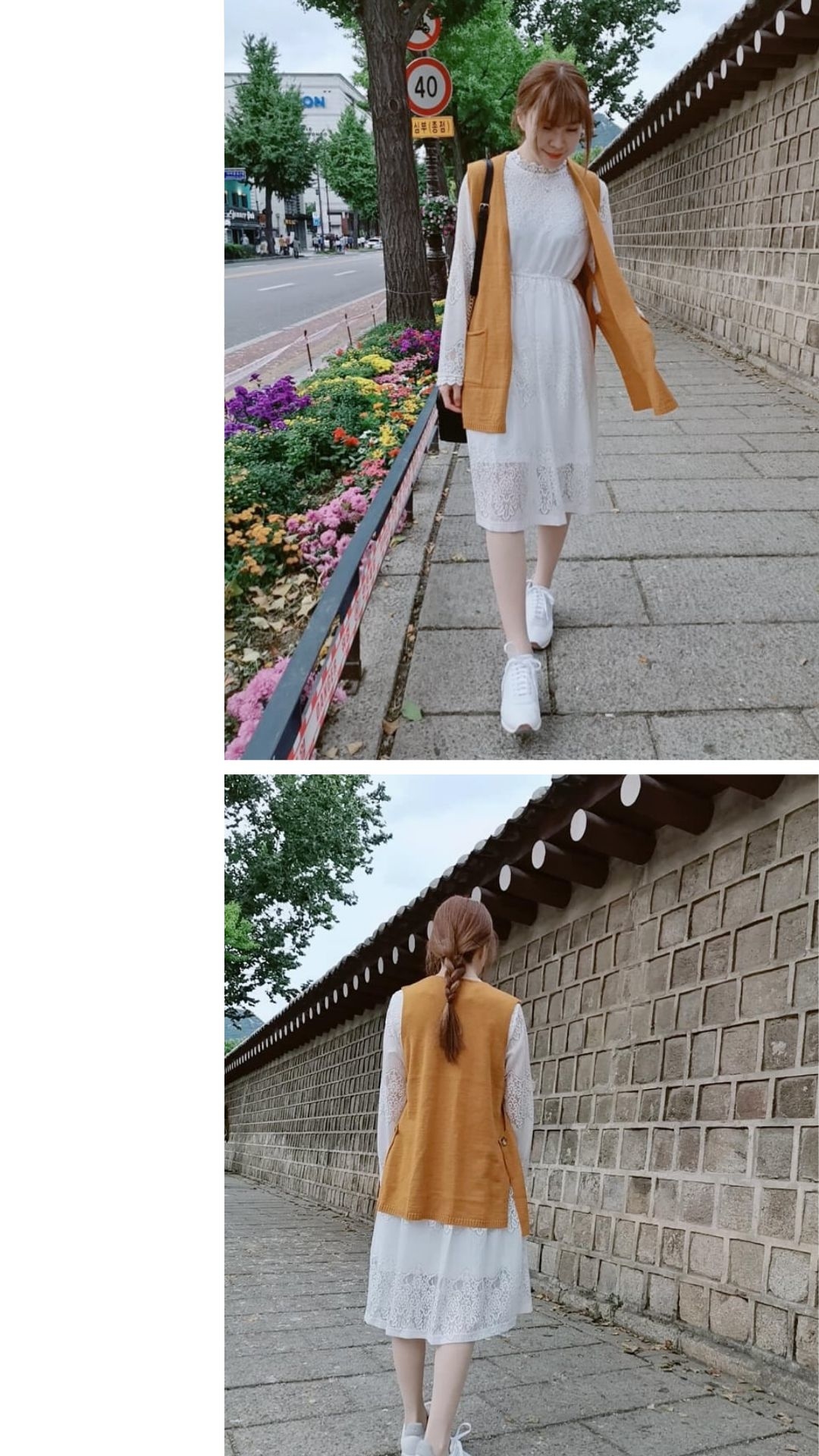 素材穿搭開襟背心