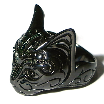 BBM 電鍍鎳 貓戒