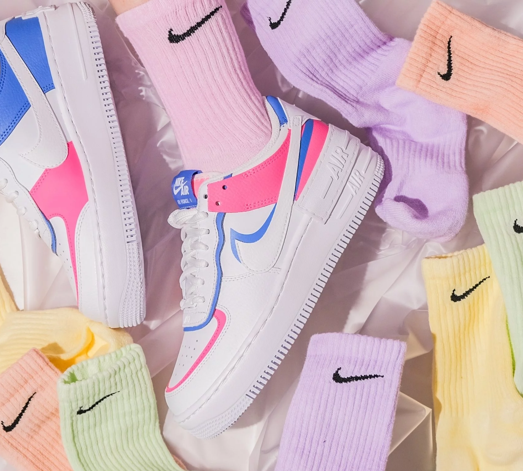 air force pink shadow