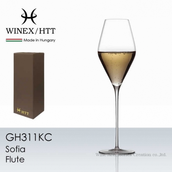 WINEX/HTT 蘇菲亞 香檳 手工酒杯 330ml