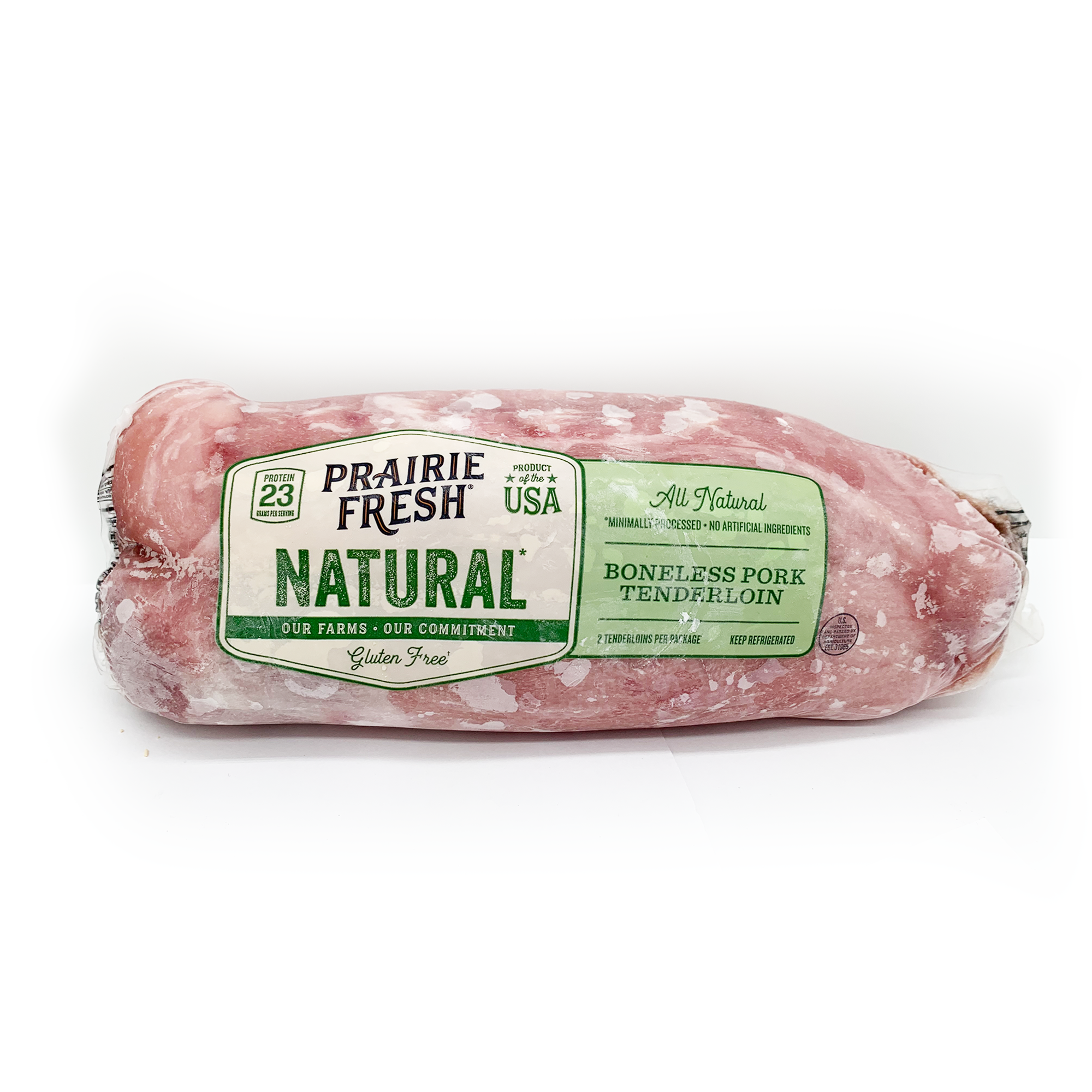 Natural Pork Prairie Fresh Natural Pork Tenderloin (Two Slices Per Serving)