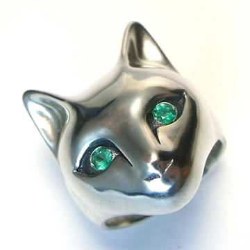 BBM 外星ET貓戒（Emerald Eyes）