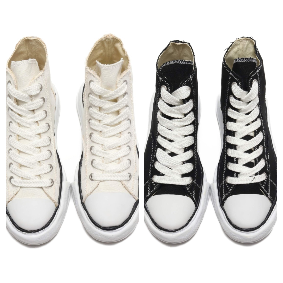 Maison MIHARA YASUHIRO OG SOLE CANCAS HICUT 高筒帆布鞋