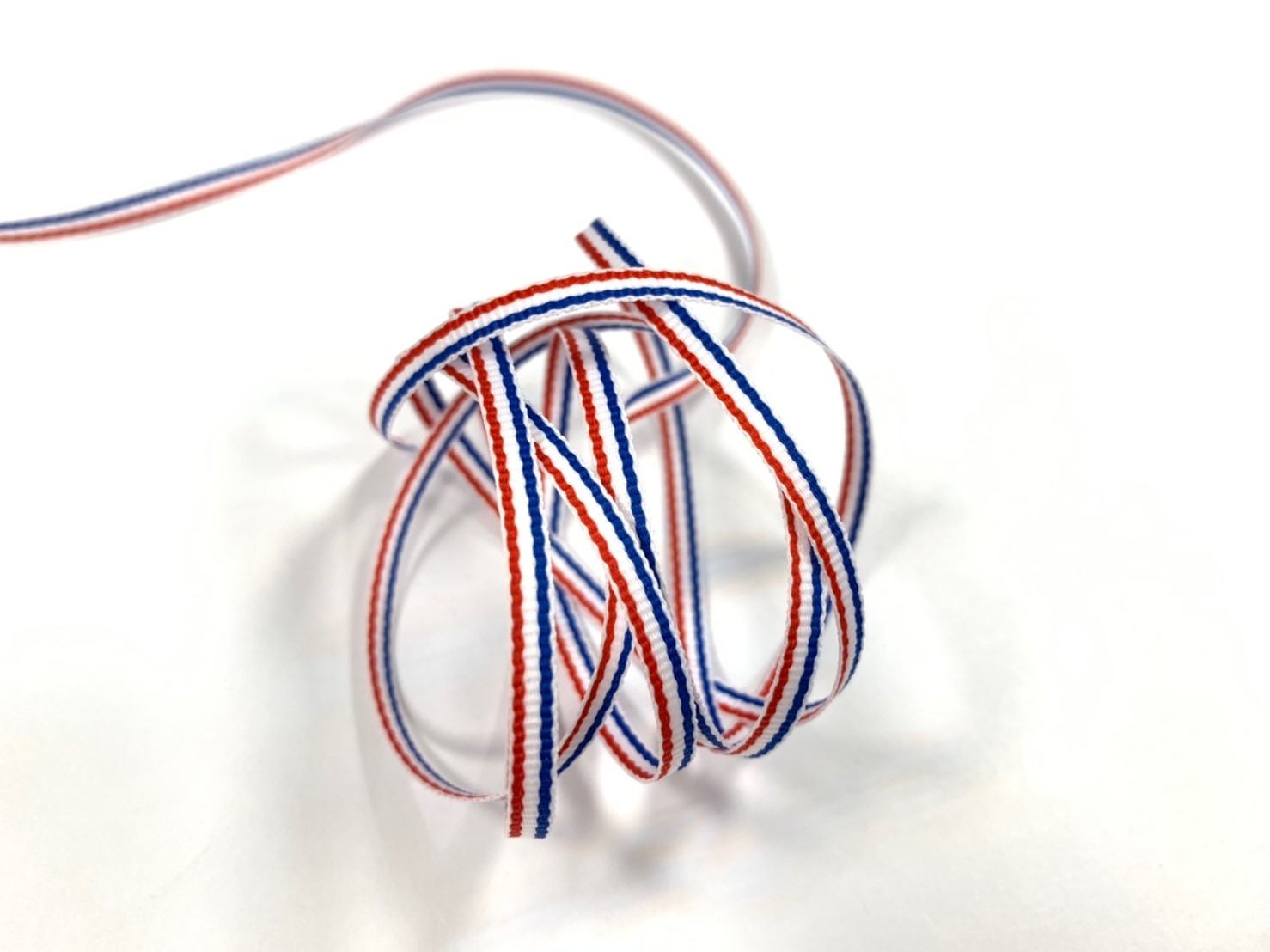 北歐風細版三線條紋/羅紋/3mm