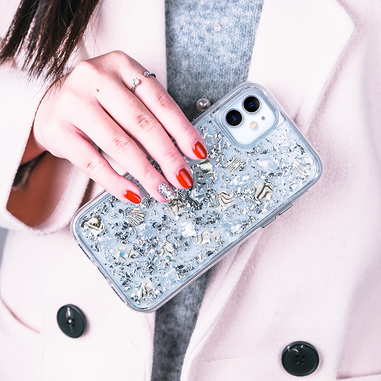 當銀箔遇見貝拉殼 - iPhone貝拉手機殼