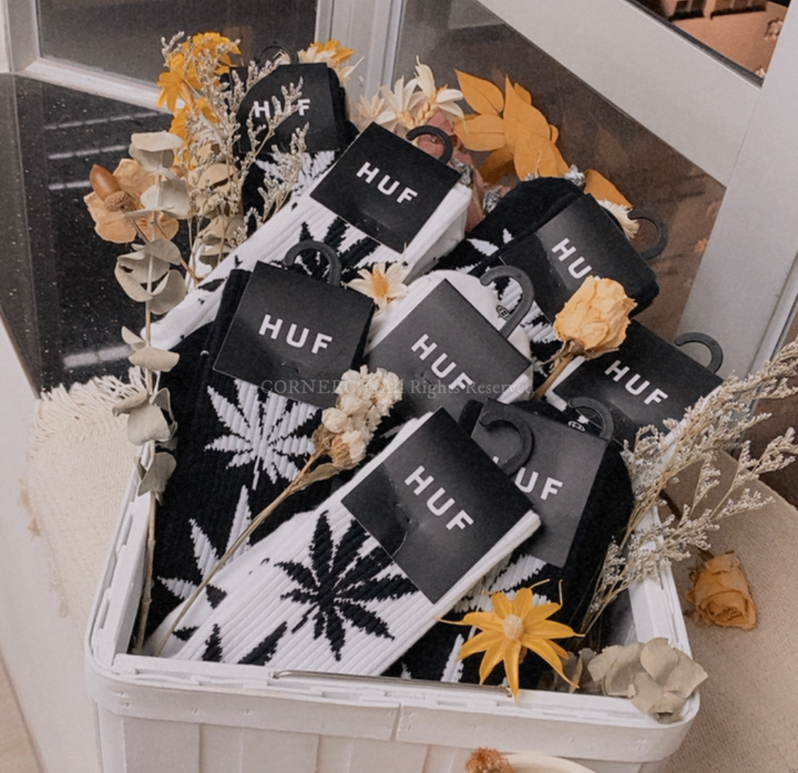 Huf Plantlife Crew Socks