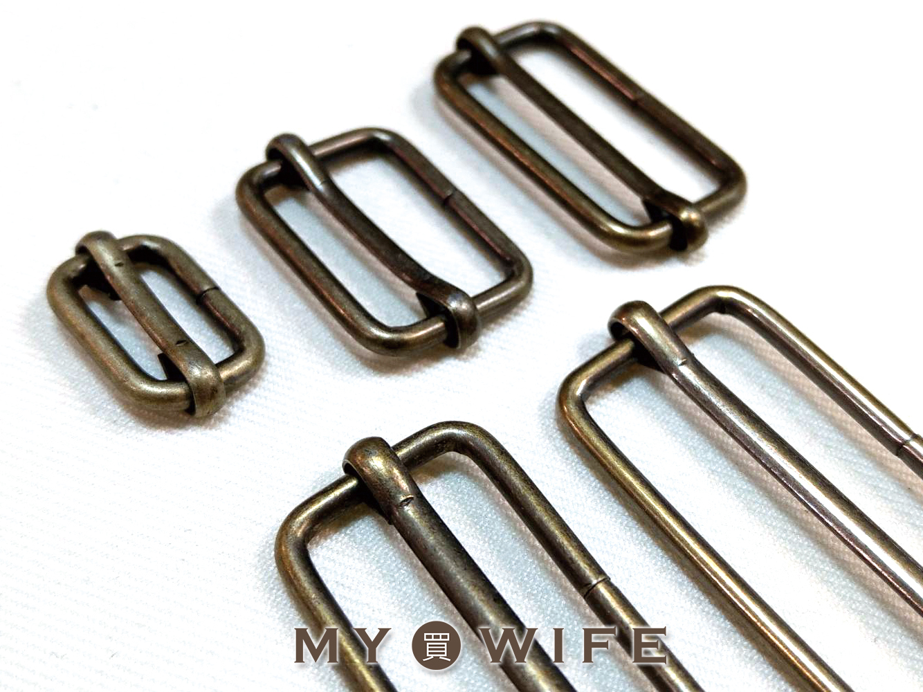 活動環/日型環/調整環_4色5規格(100入)【O07】