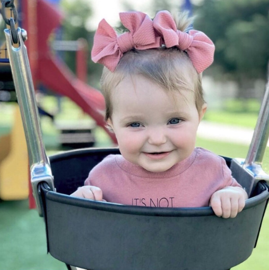 蝴蝶結頭戴髮夾兩件組