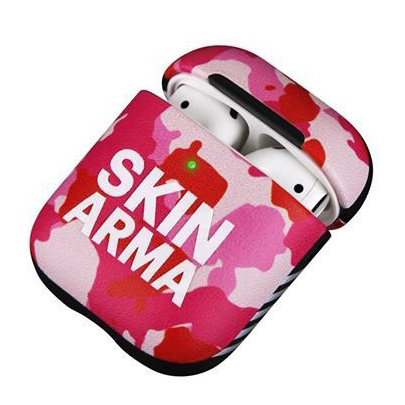 清倉優惠【Skinarma】AirPods保護套 日本潮牌 皮革迷彩保護套