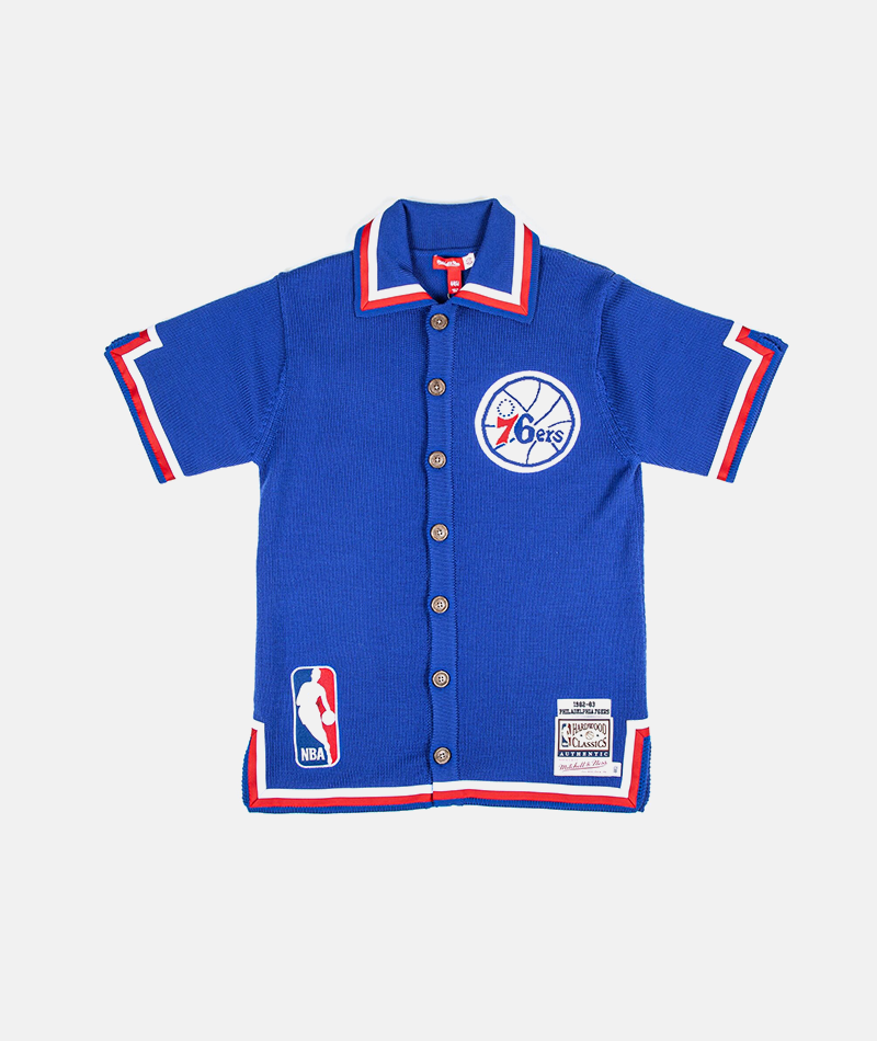 Pro Standard Men's Philadelphia 76ers Button Front Jersey