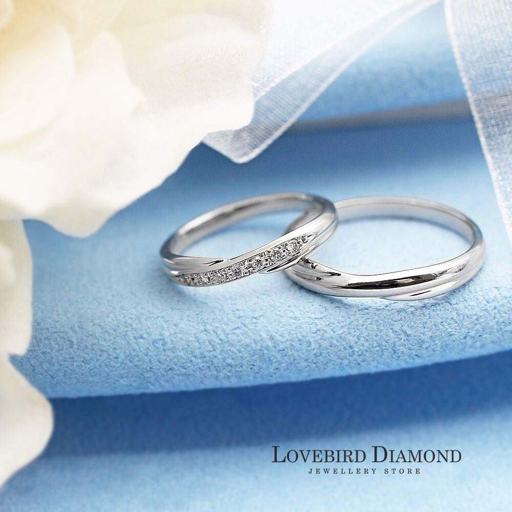 Something Blue - Bow 鉑金 (Pt999) 結婚戒指