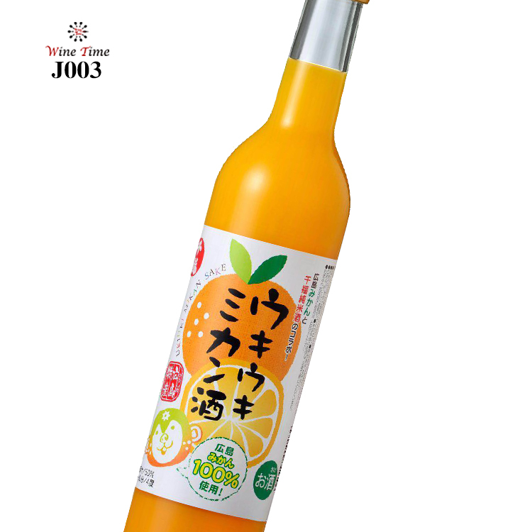 千福 廣島柑橘果酒 |  ウキウキ ミカン | Ukiuki Mikan Sake 日本人氣熱賣果汁酒