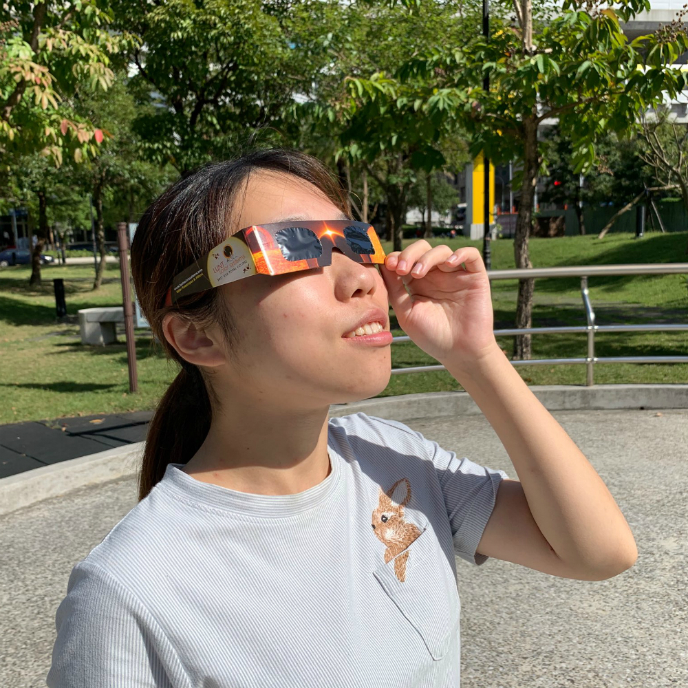 美國 Lunt Solar Eclipse Glasses 日食觀測專用安全防護眼鏡