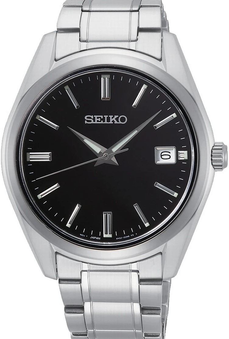 萬年鐘錶 - SEIKO   CS 系列 經典男錶   6N52-00A0D  /   SUR311P1   錶徑39MM