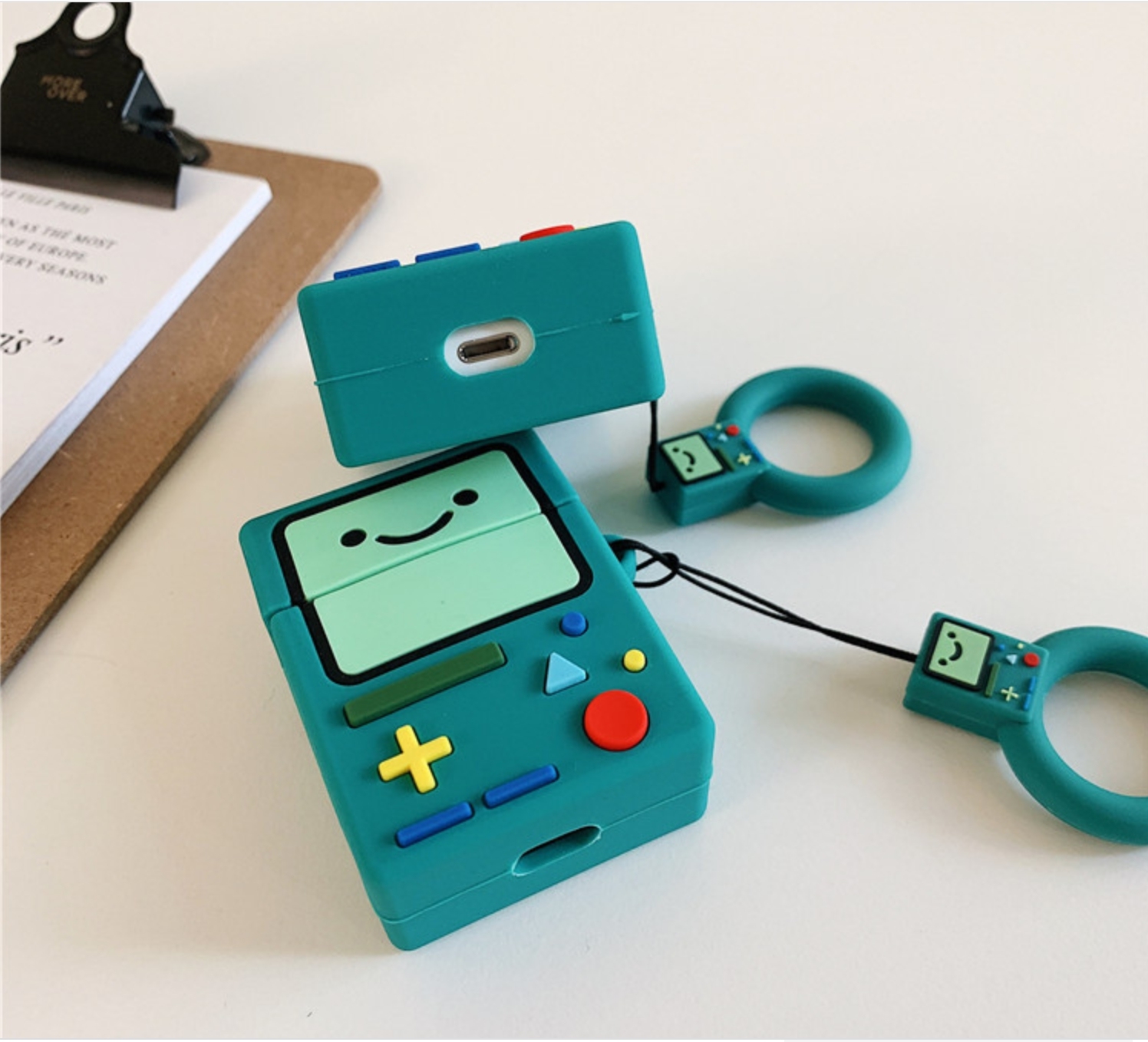 Adventure Time 探險活寶 Airpods 1/2 嗶莫無線藍芽耳機保護套