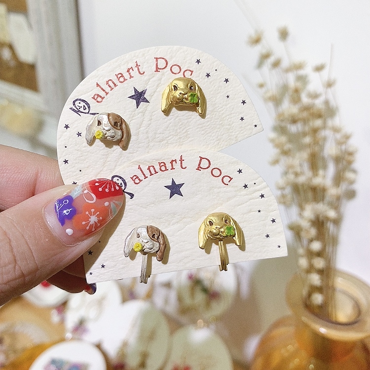 Palnart Poc 日本制垂耳兔仔耳環