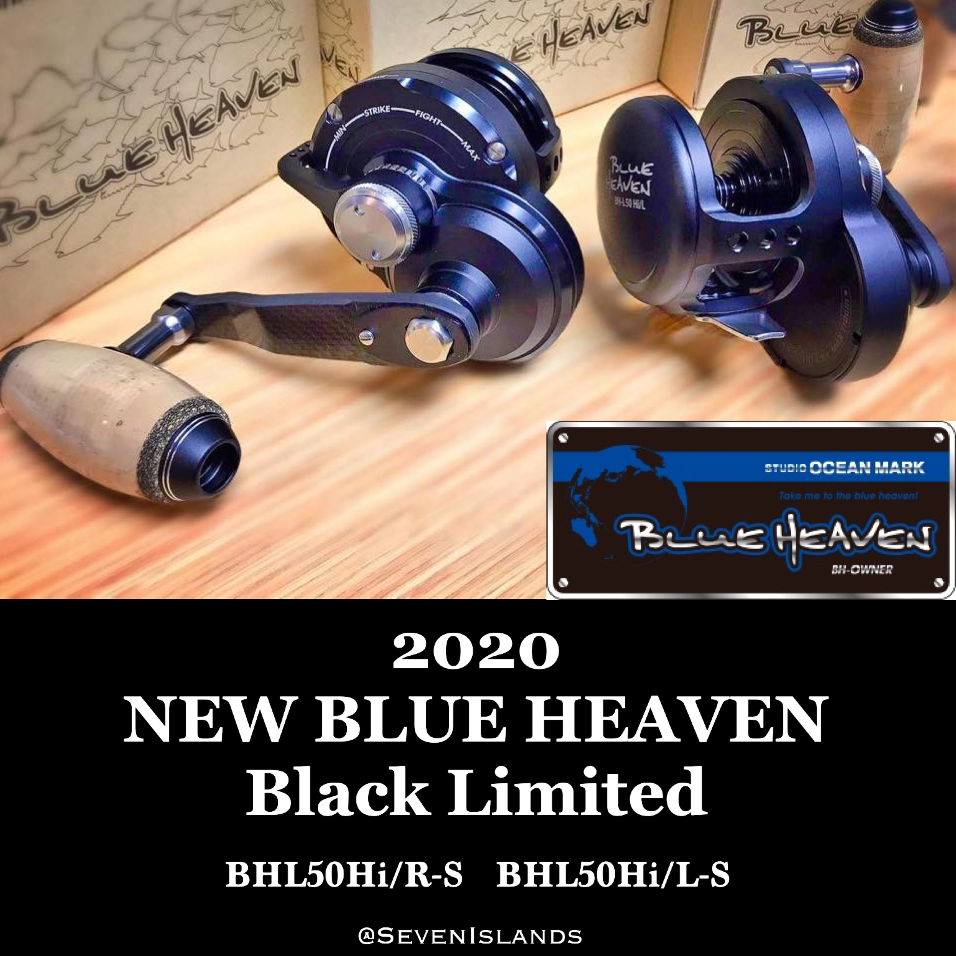 STUDIO OCEAN MARK BLUE HEAVEN Black Limited BHL50Hi/R-S STUDIO OCEAN MARK BLUE HEAVEN Black Limited BHL50Hi/R-S