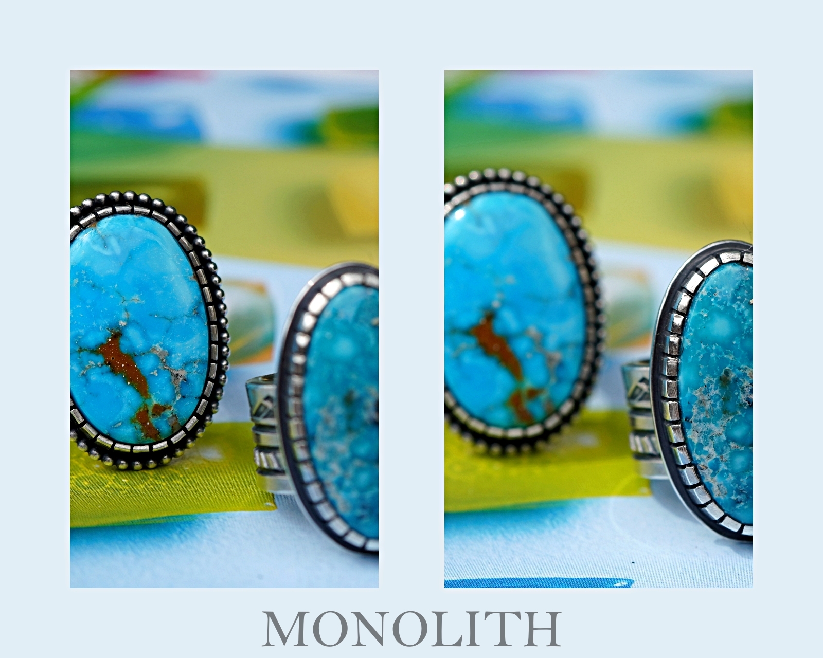 雙款打印綠松石 【 戒指 】