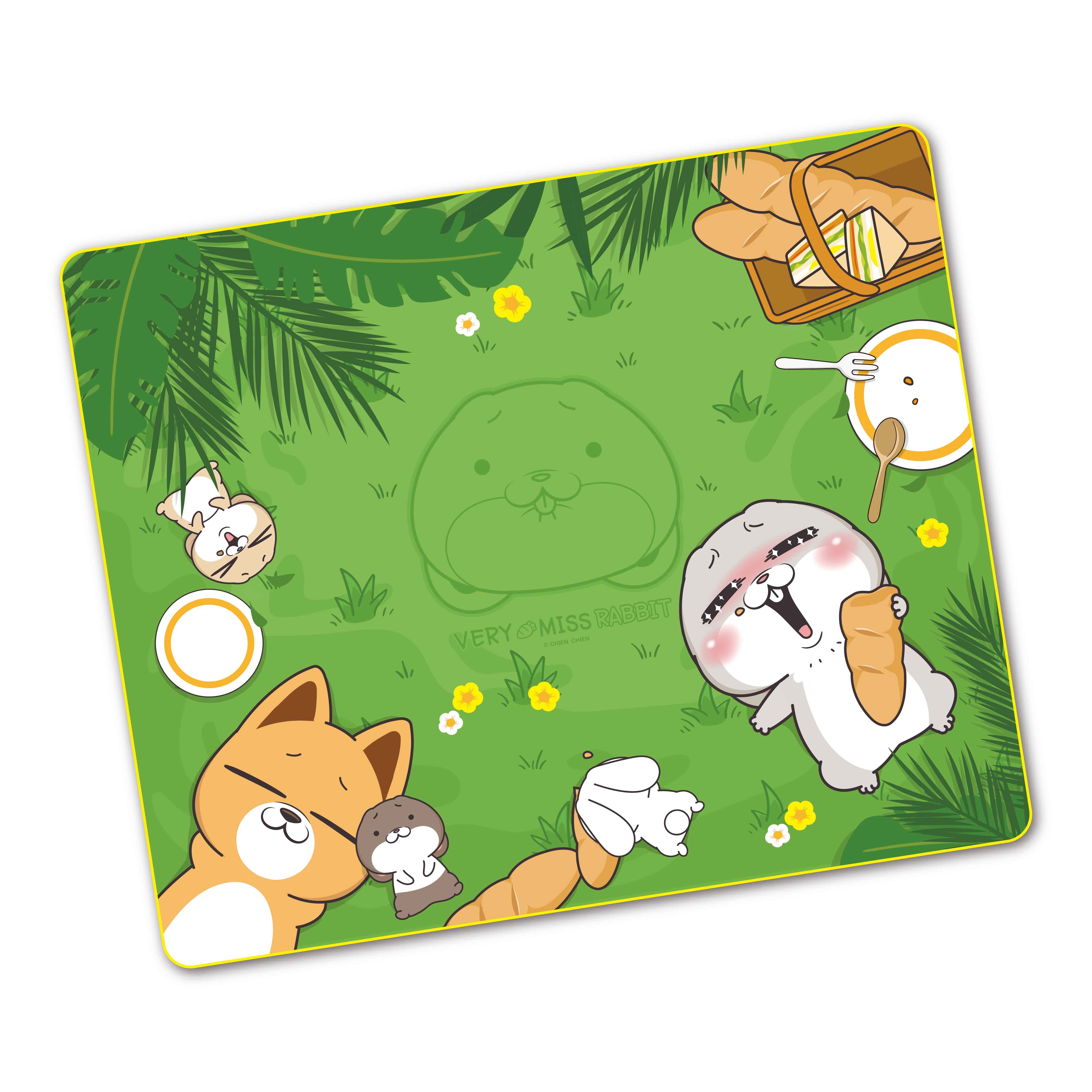 【謙謙創藝×好想兔】野餐趣野餐墊