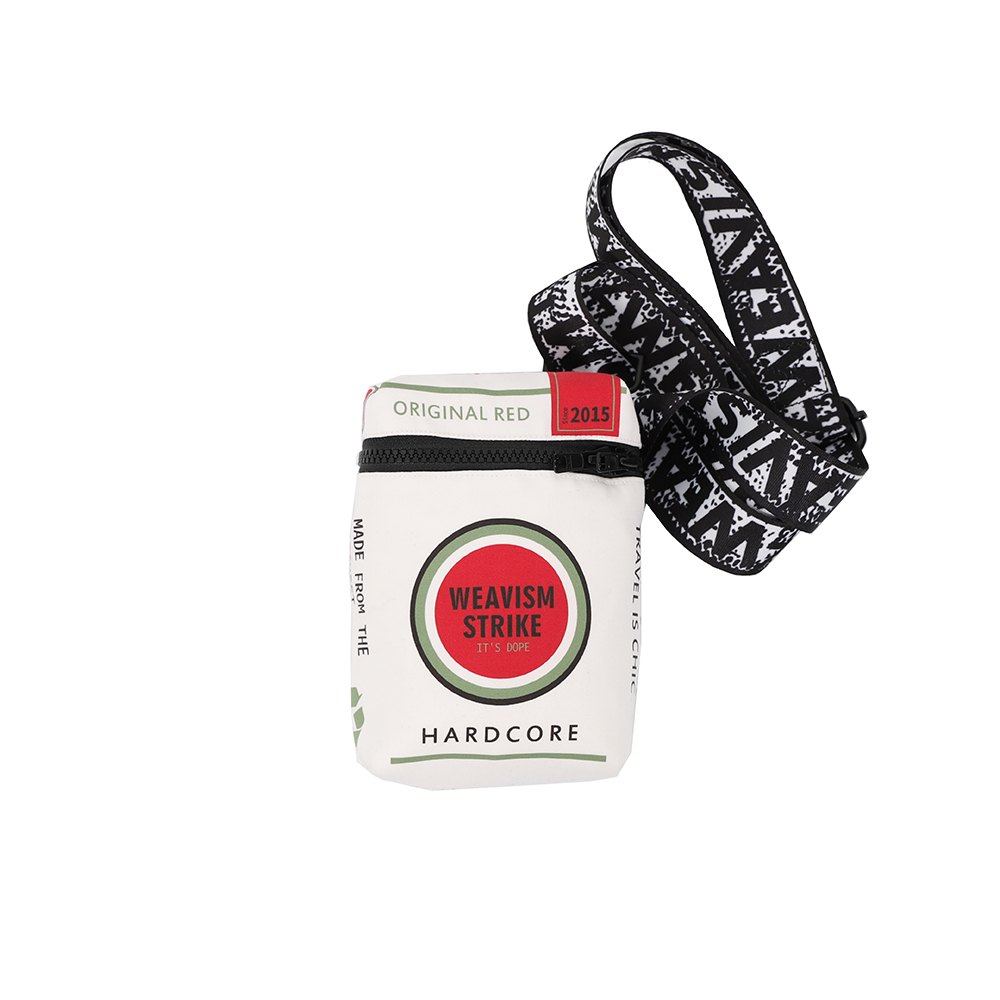 戒菸肩腰兩用包 - 白(鴻運)