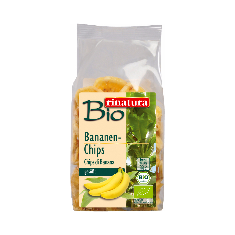 Organic Banana Chips 150g