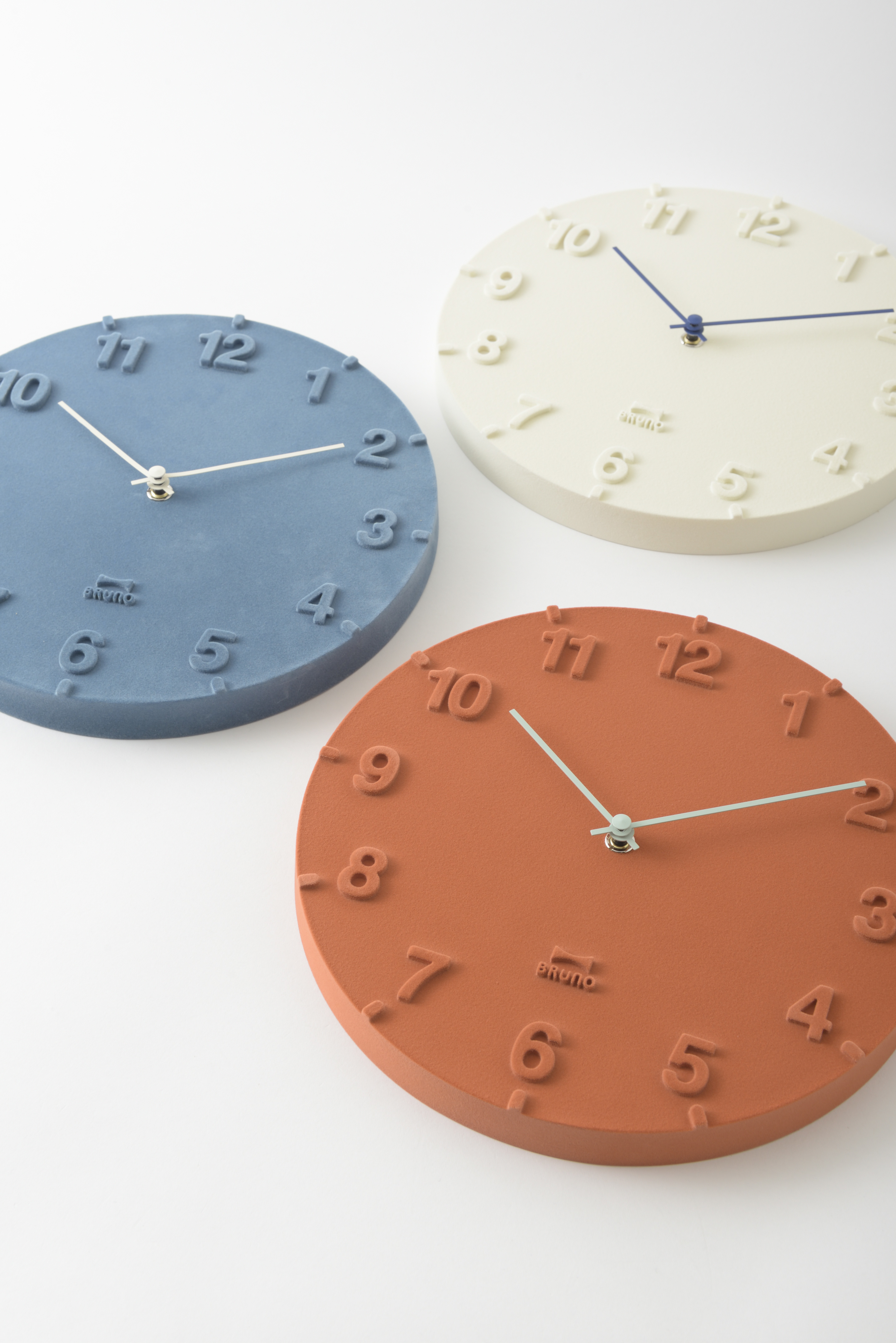 【BRUNO】時尚壁鐘 BCW025 橘色