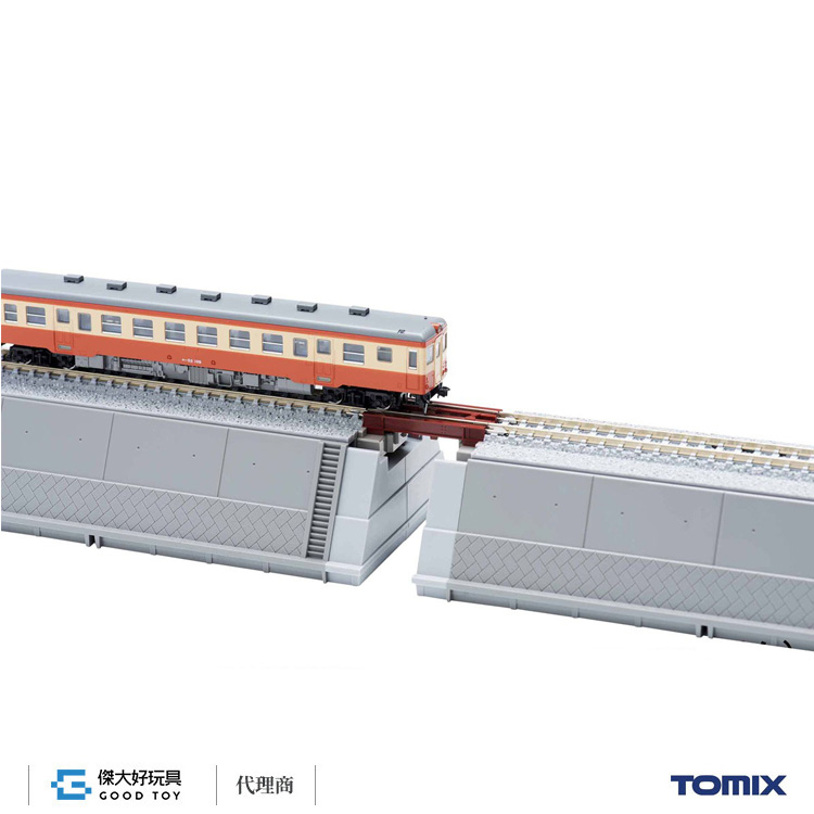 TOMIX 3264 槽式樑橋 S35(F) (紅・2入)