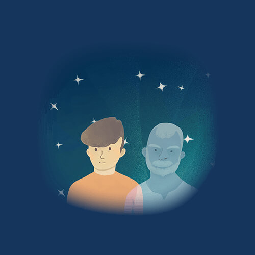 幸福製造公司客戶杜先生跟纏上他的老鬼