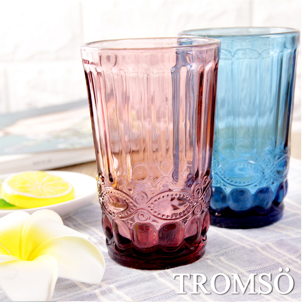 巴黎香榭璀璨巴洛克320ml彩玻水杯