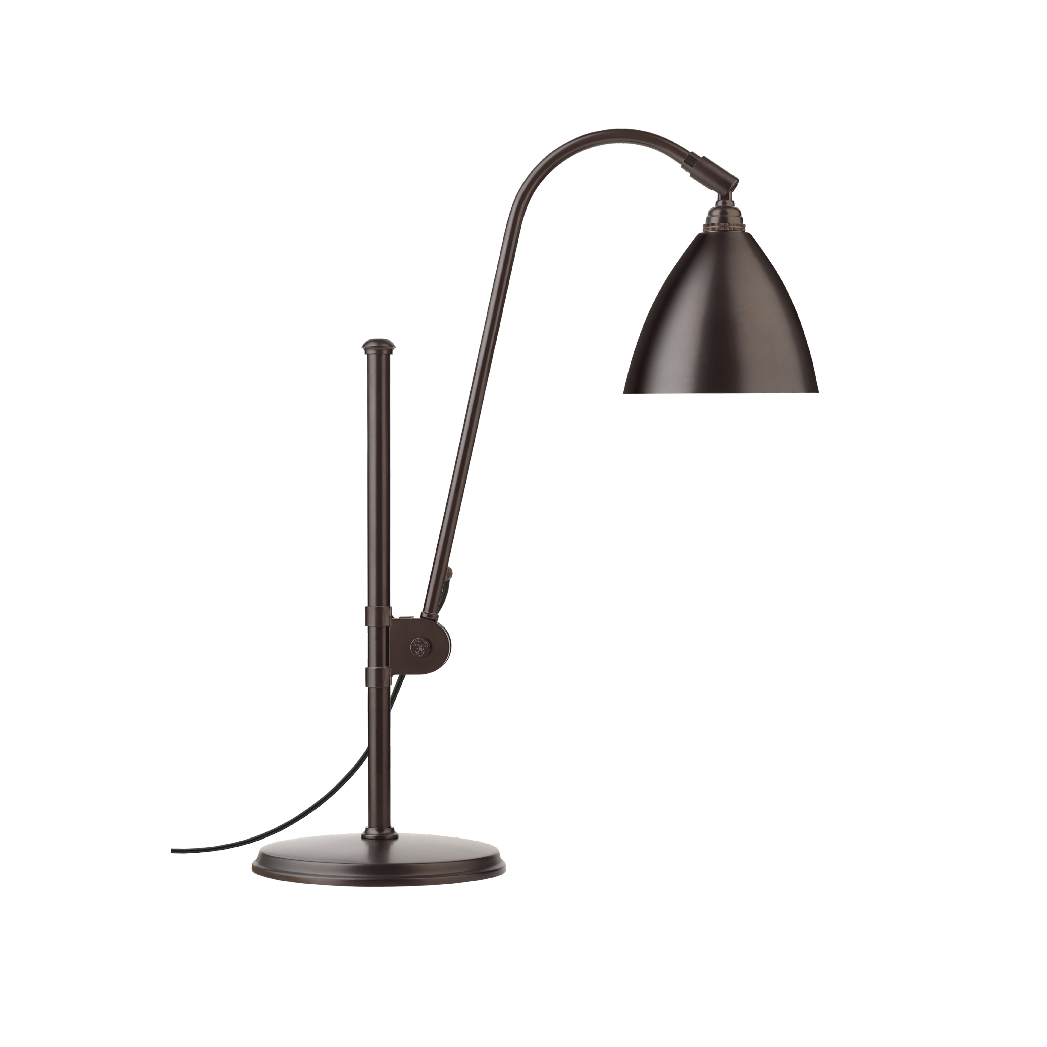 BL1 / 桌燈 - 黑銅升降燈桿 by GUBI