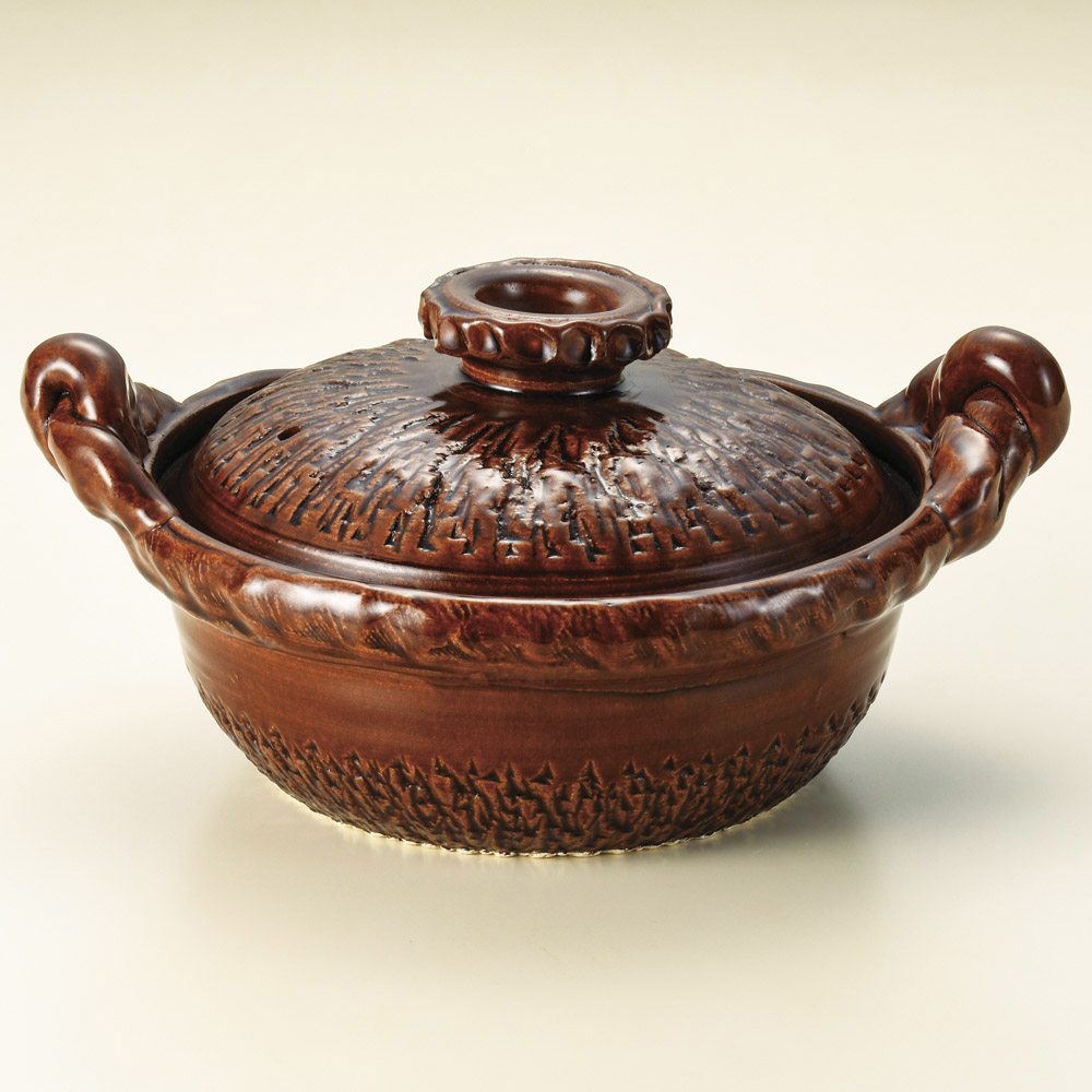 【萬古燒】飴釉手作 9號土鍋