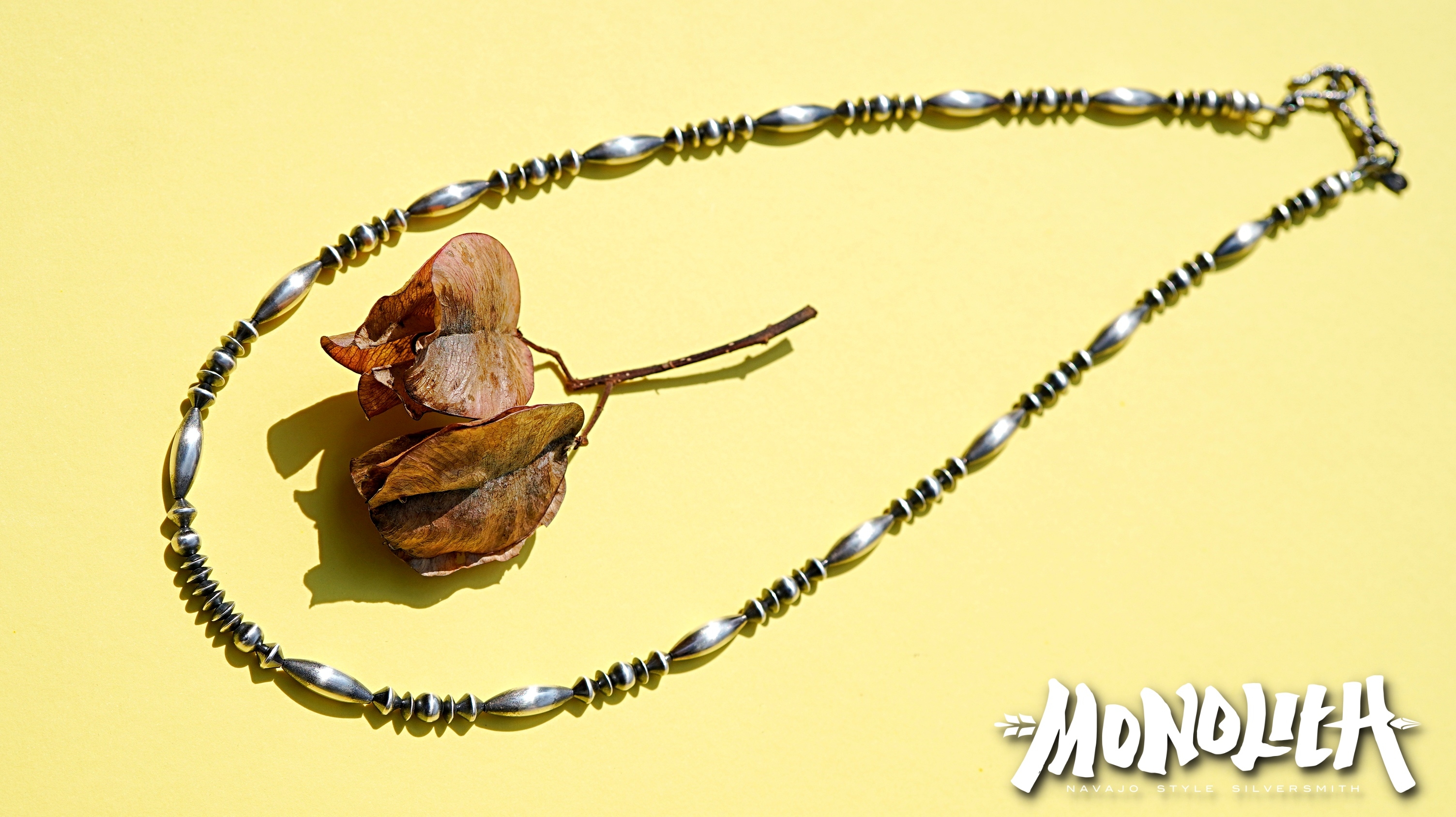 舊化銀珠【項鍊】