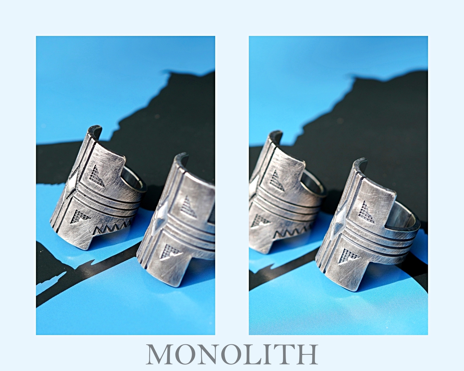 寬版舊化打印 【 戒指 】