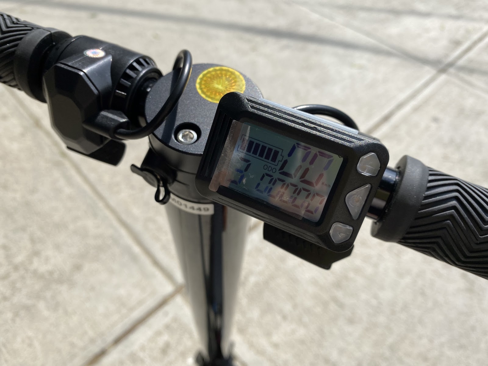 電動滑板車顯示器