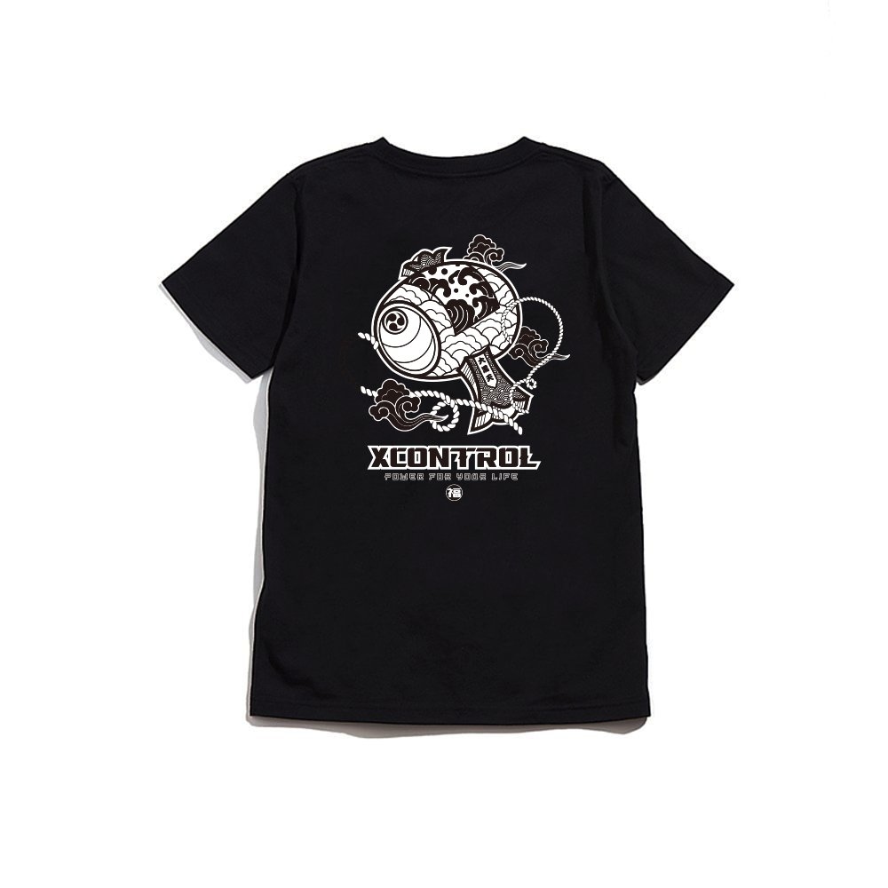 XCTRL  大黑天福槌短T-黑
