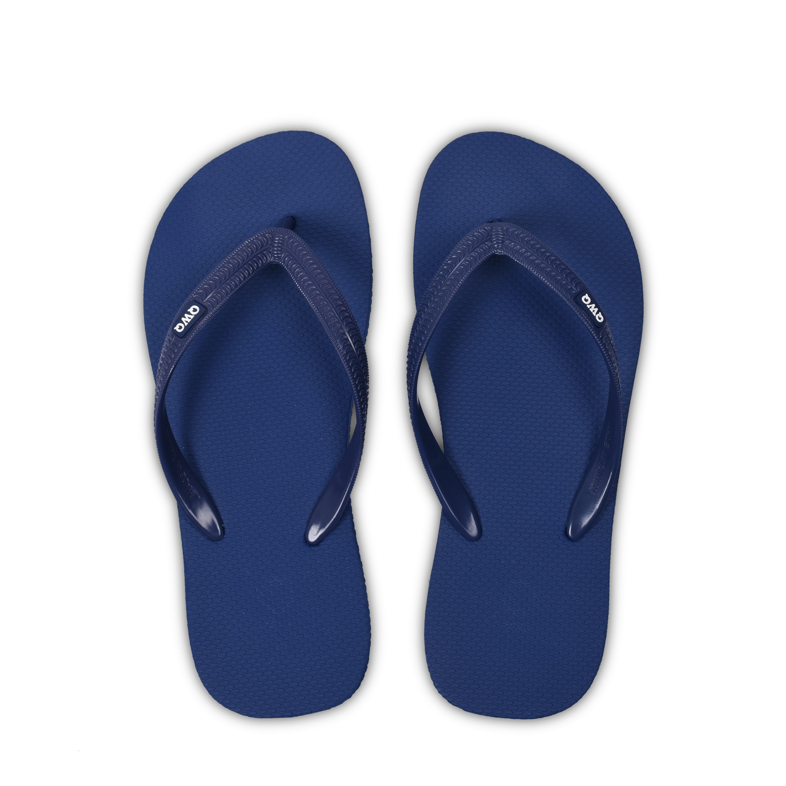 Top原創經典系列 藏青藍 男款平底人字夾腳拖