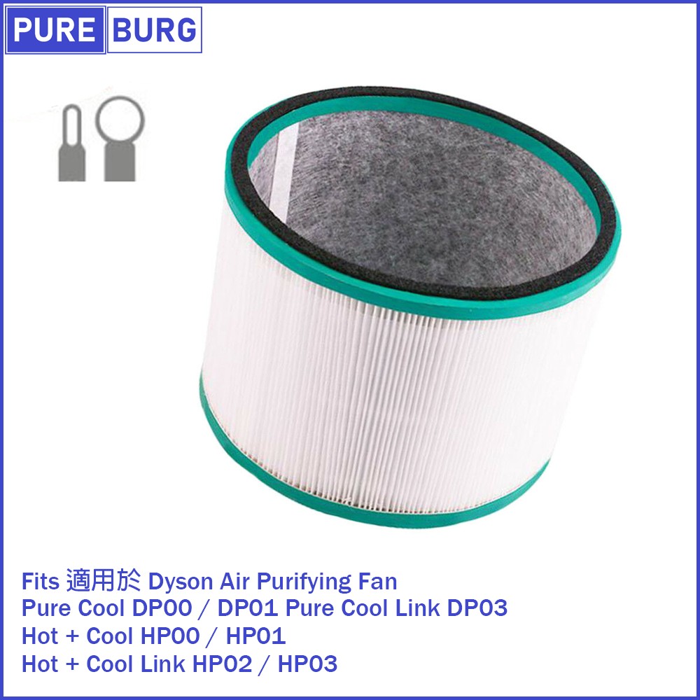 Replacement HEPA Air Filter for Dyson Pure Hot + Cool H
