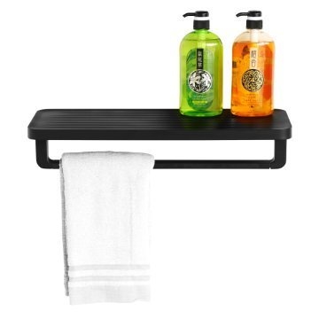 TRENY 北歐風毛巾置物架-黑