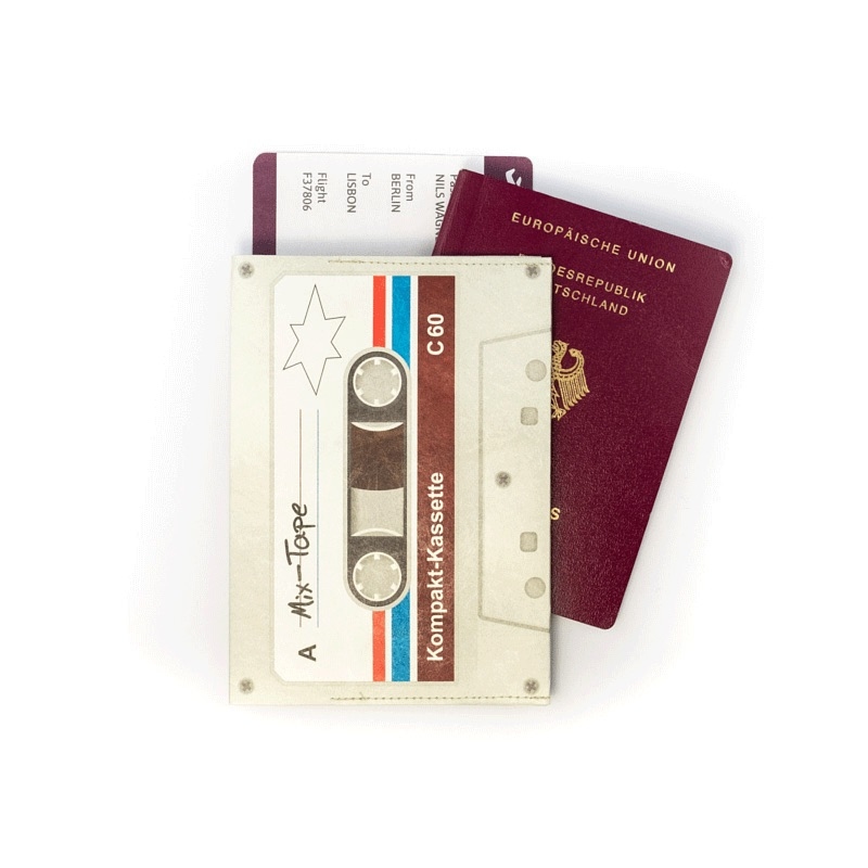 【Paprcuts.de】護照夾-卡帶款