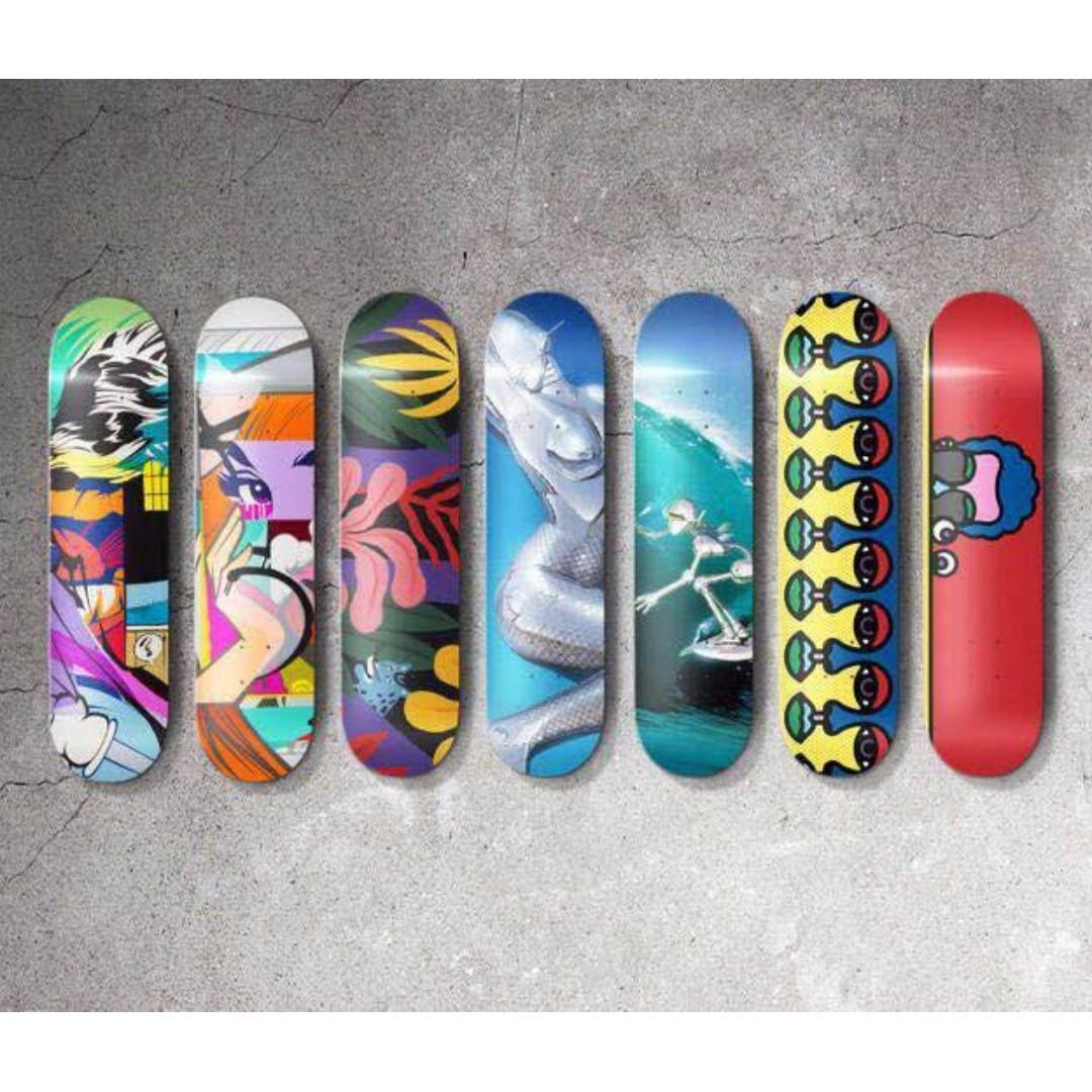 連卡佛 x Apportfolio 藝術家滑板 空山基 HAJIME SORAYAMA 7 Set