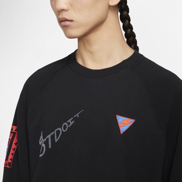 [現貨] #NIKE NSP SB CREW 塗鴉 火焰 長頸鹿 反光 衛衣 大學T