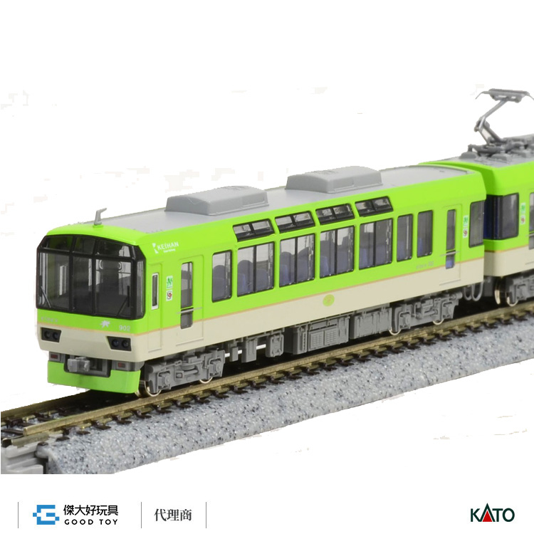 KATO 10-1528 特別企劃品 電車 叡山電鐵 900系 Kirara <楓葉綠>