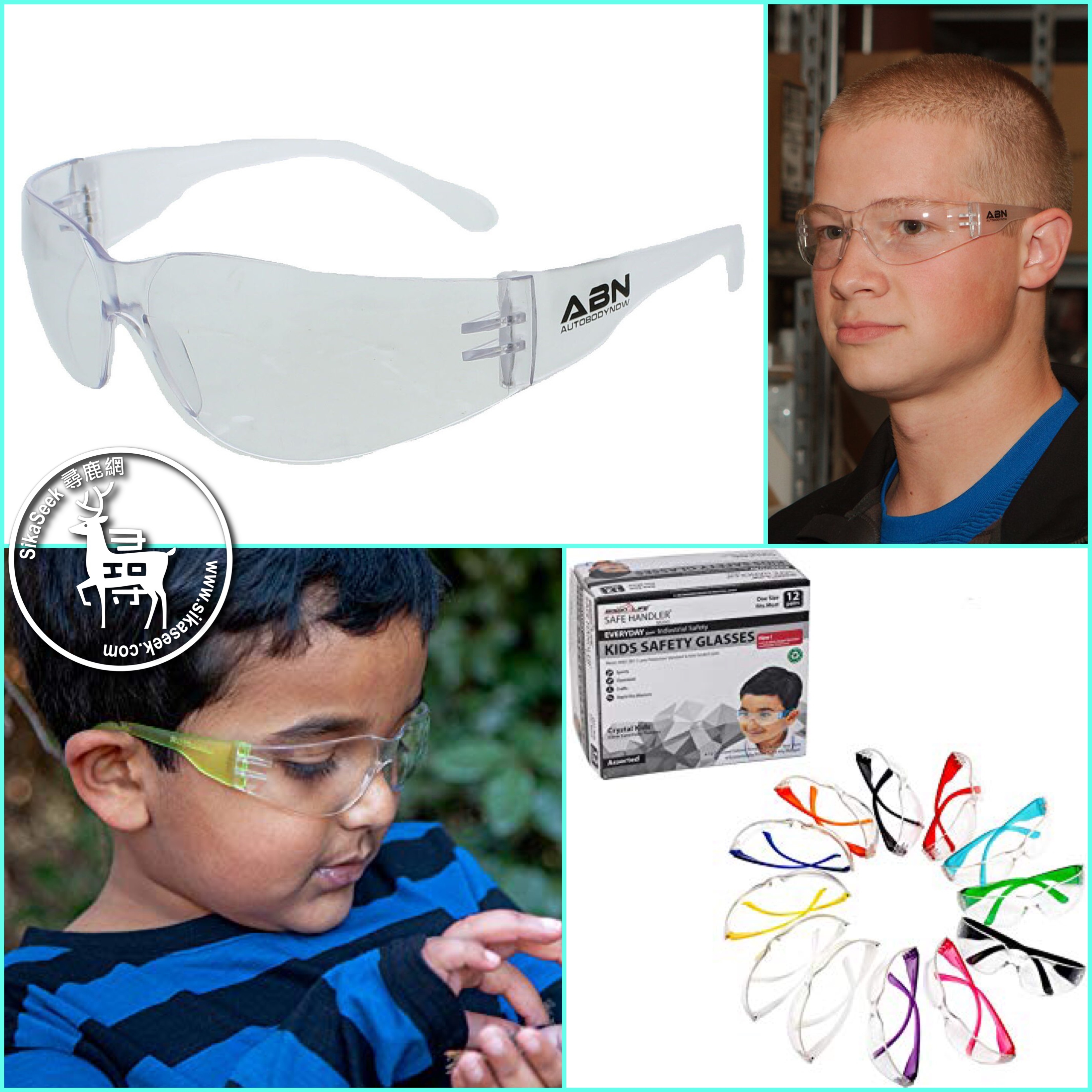 美國🇺🇸 ABN Safety Glasses防護防花UV眼鏡 │護目鏡保護你的眼睛 │防止病菌侵入