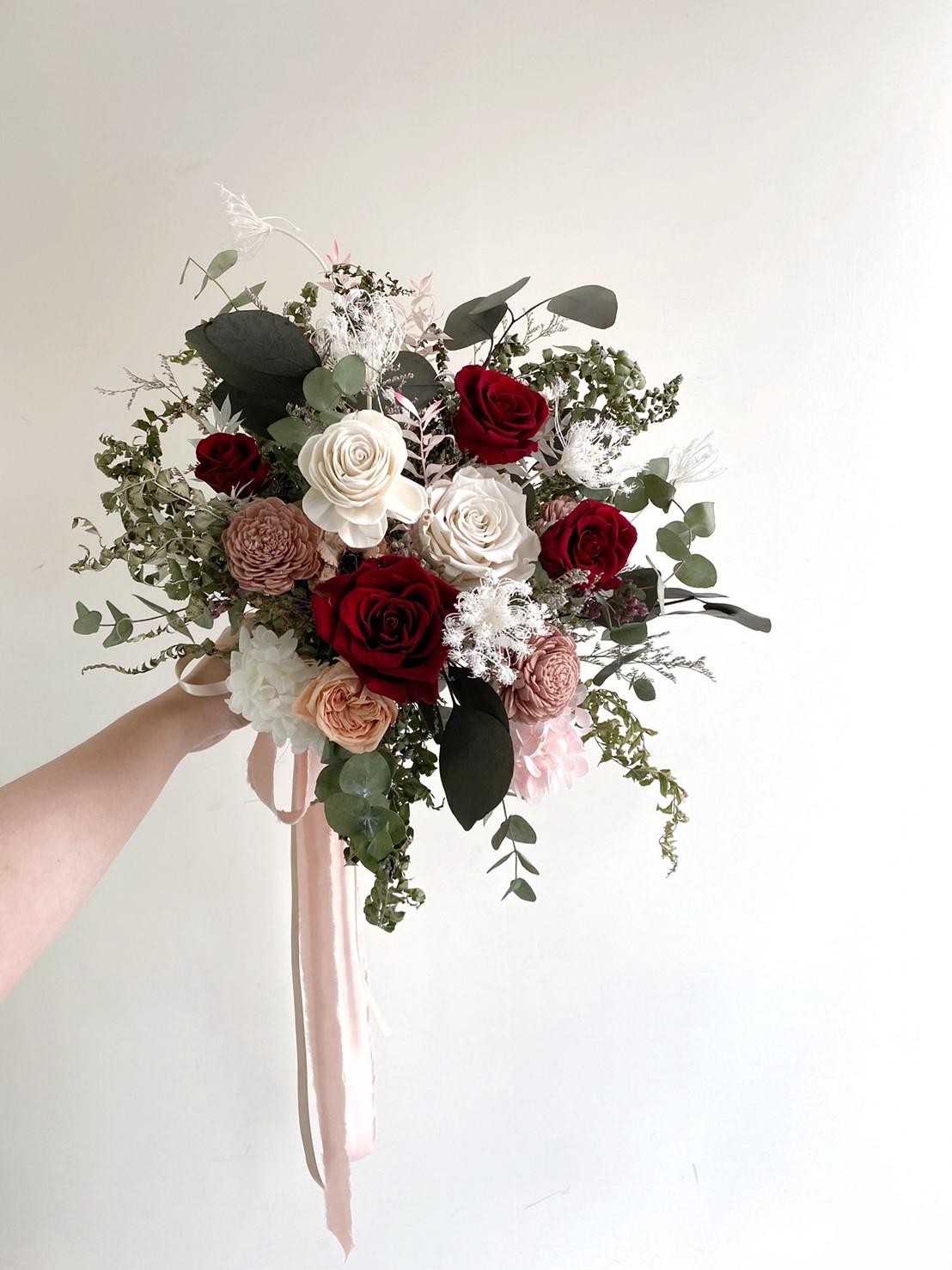 新娘永生捧花-伊莉莎白